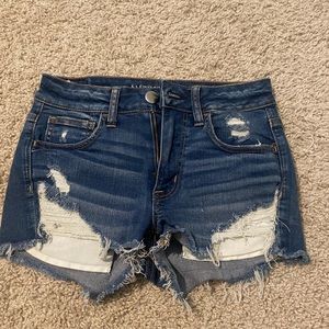 American Eagle High rise shortie